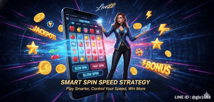 เทคนิคปรับสปีดการหมุนสล็อตให้สอดคล้องจังหวะเกม